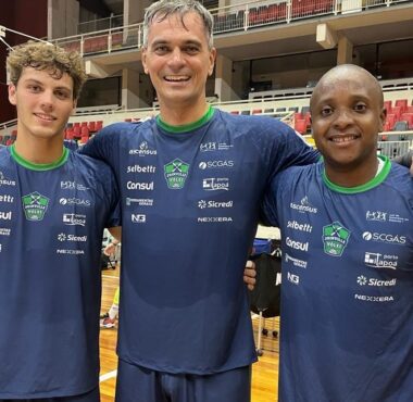 As 3 gerações de levantadores que almejam colocar o Joinville Vôlei na elite