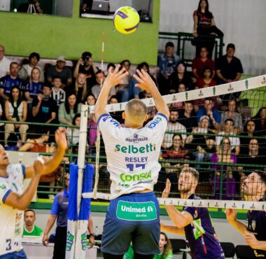 CATARINENSE 2023: Joinville Vôlei faz 1º jogo da semifinal neste sábado contra Campos Novos