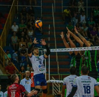 JOINVILLE VÔLEI VENCE MONTES CLAROS POR 3 A 0 E ASSUME O 5º LUGAR NA SUPERLIGA