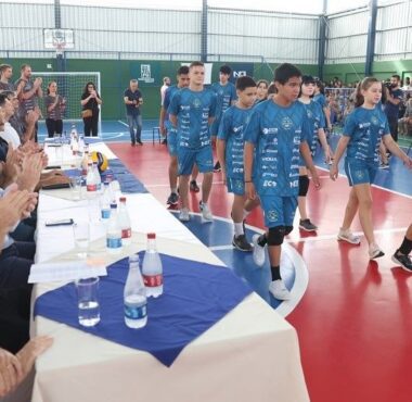 JOINVILLE VÔLEI INAUGURA 1º NÚCLEO DE PROJETO SOCIAL EM ESCOLA DA ZONA NORTE