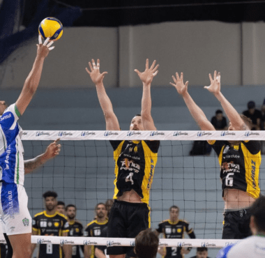 Joinville Vôlei é superado pelo Praia Clube na 2ª rodada do returno da Superliga