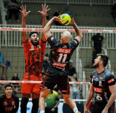 Joinville Vôlei contrata levantador Thiaguinho, ex-Sesi e Seleção Brasileira