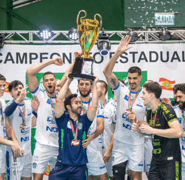 JOINVILLE VÔLEI É TRICAMPEÃO CATARINENSE