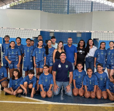 Joinville Vôlei inaugura 1º núcleo do Projeto Novos Ventos fora de SC e amplia atuação social no país