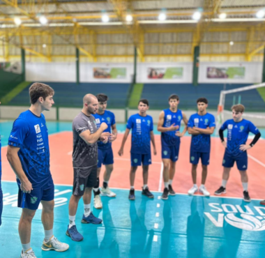 Sub-19 do Joinville Vôlei faz sua estreia neste sábado com dois jogos em Itajaí pelo Estadual